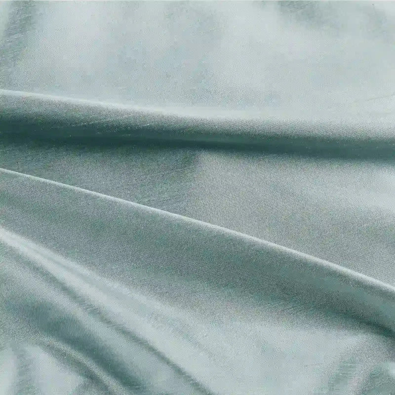 Selman Dupioni Silk Curtain Pleated?-TWOPAGES