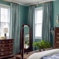 Selman Dupioni Silk Curtain Pleated-?-TWOPAGES