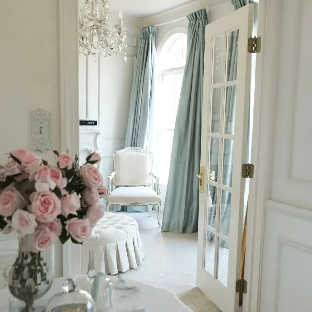 Selman Dupioni Silk Curtain Pleated?-TWOPAGES