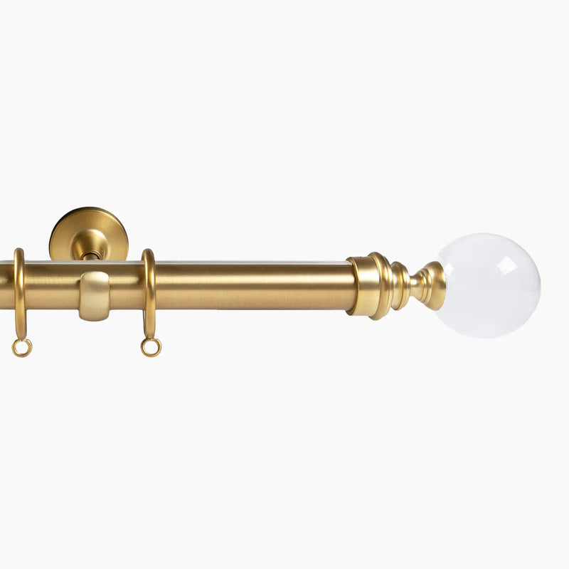 Arno Single Decorative Curtain Rod with Rings?-TWOPAGES