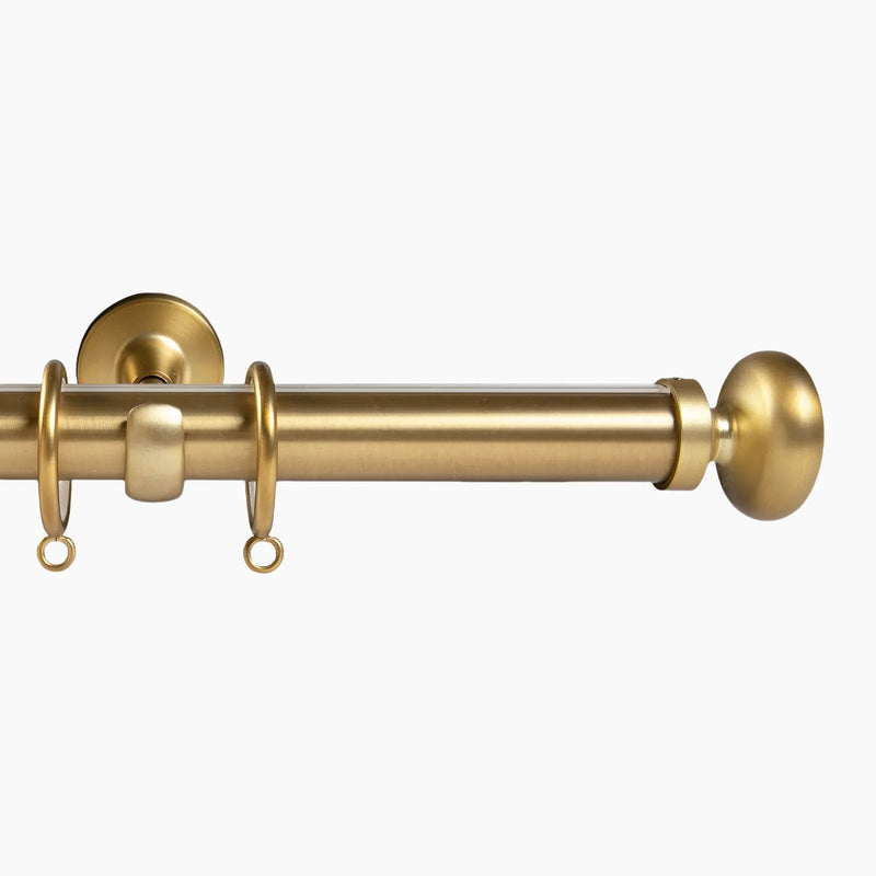 Arno Single Decorative Curtain Rod with Rings?-TWOPAGES