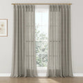 Rebecca Hughes Vintage Print Cotton Drapery Pleated-?-TWOPAGES CURTAINS