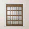 Rae Natural Bamboo Woven Blind - Autumn Leaves TWOPAGES CURTAINS