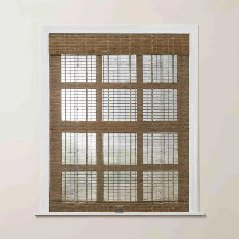 Rae Natural Bamboo Woven Blind - Autumn Leaves TWOPAGES CURTAINS