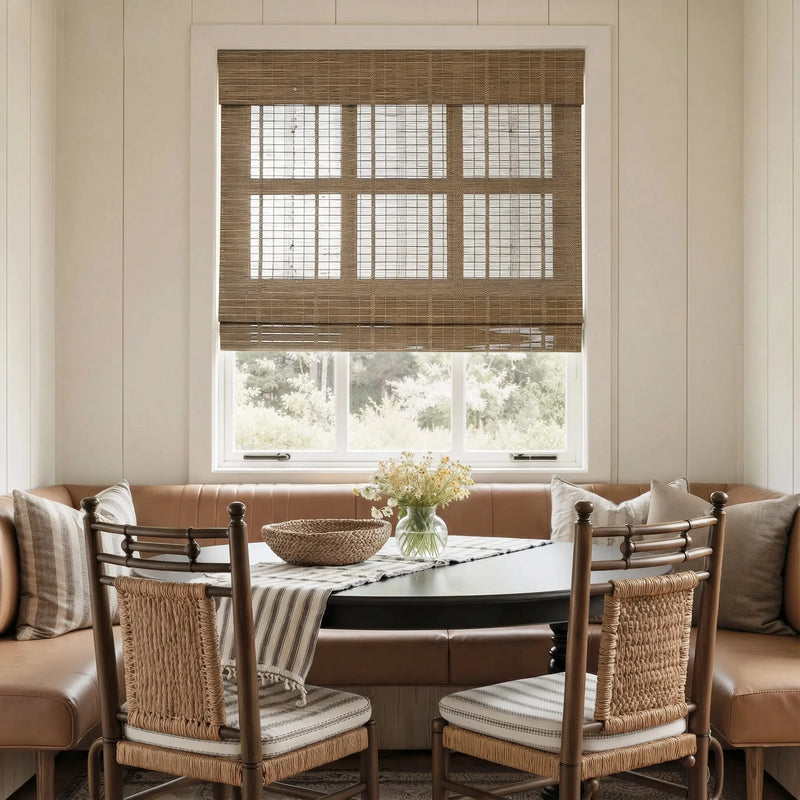Rae Natural Pure Bamboo Woven Blinds - Series Z-?-TWOPAGES CURTAINS