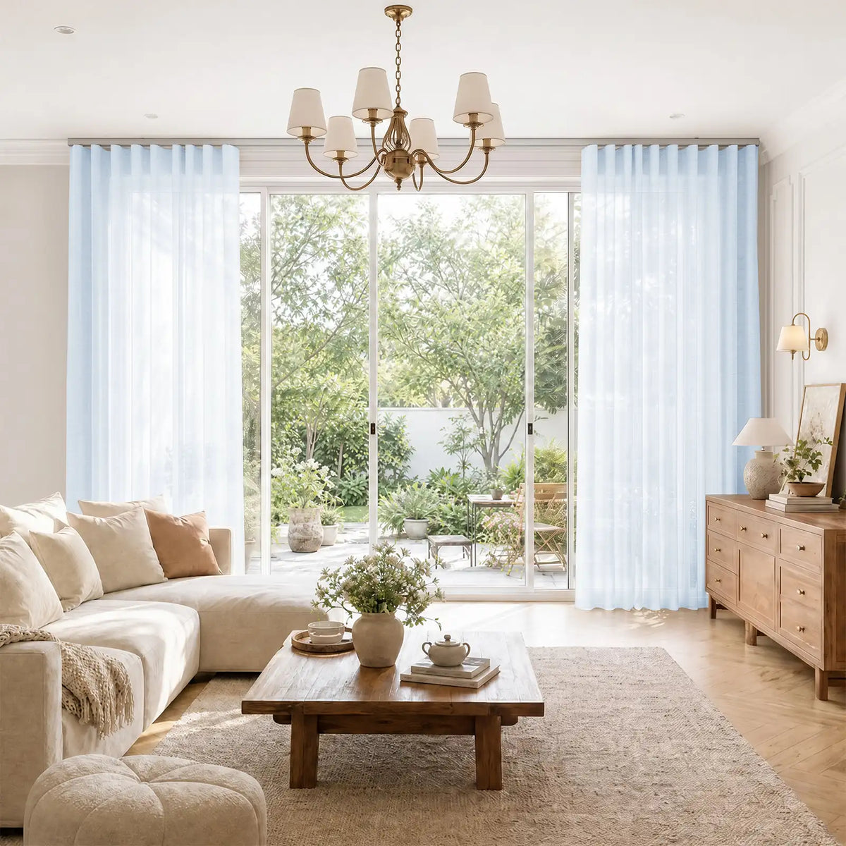 Flynn Ripple Fold Sheer Curtains¡ªTWOPAGES