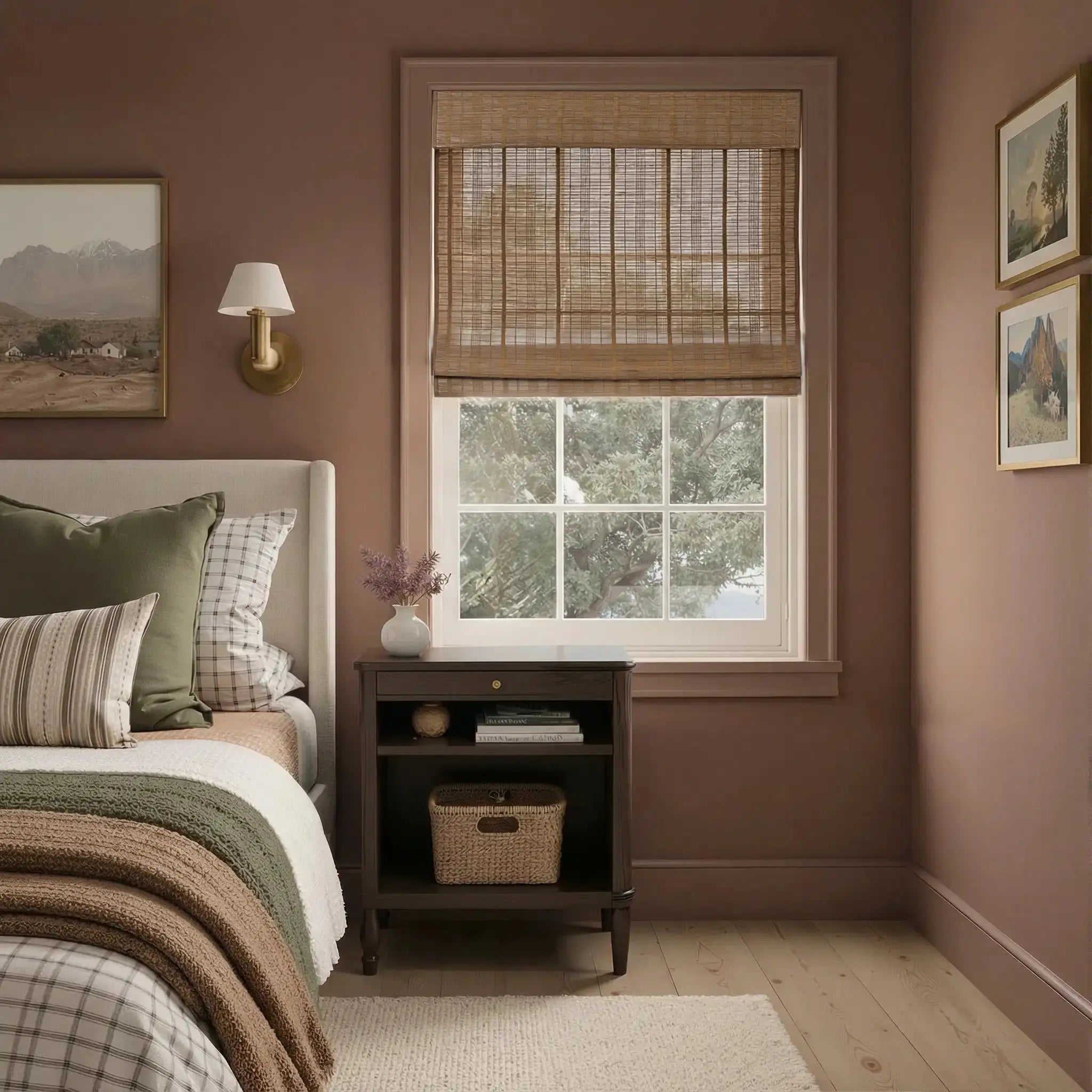 Rae Natural Pure Bamboo Woven Blinds - Series Z-?-TWOPAGES CURTAINS