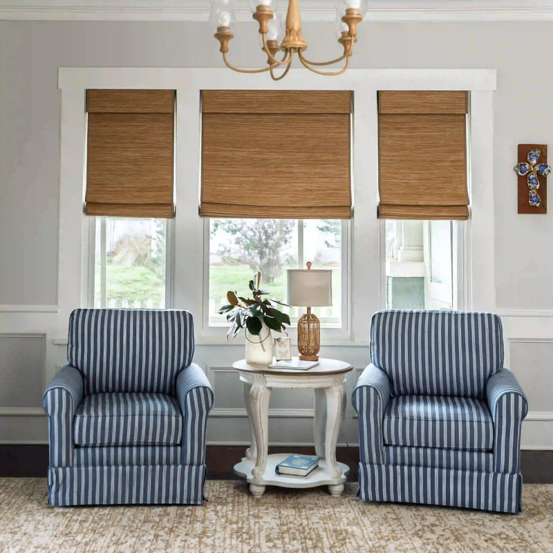 Lay Natural Jute Bamboo Woven Blind - Bark-?-TWOPAGES CURTAINS