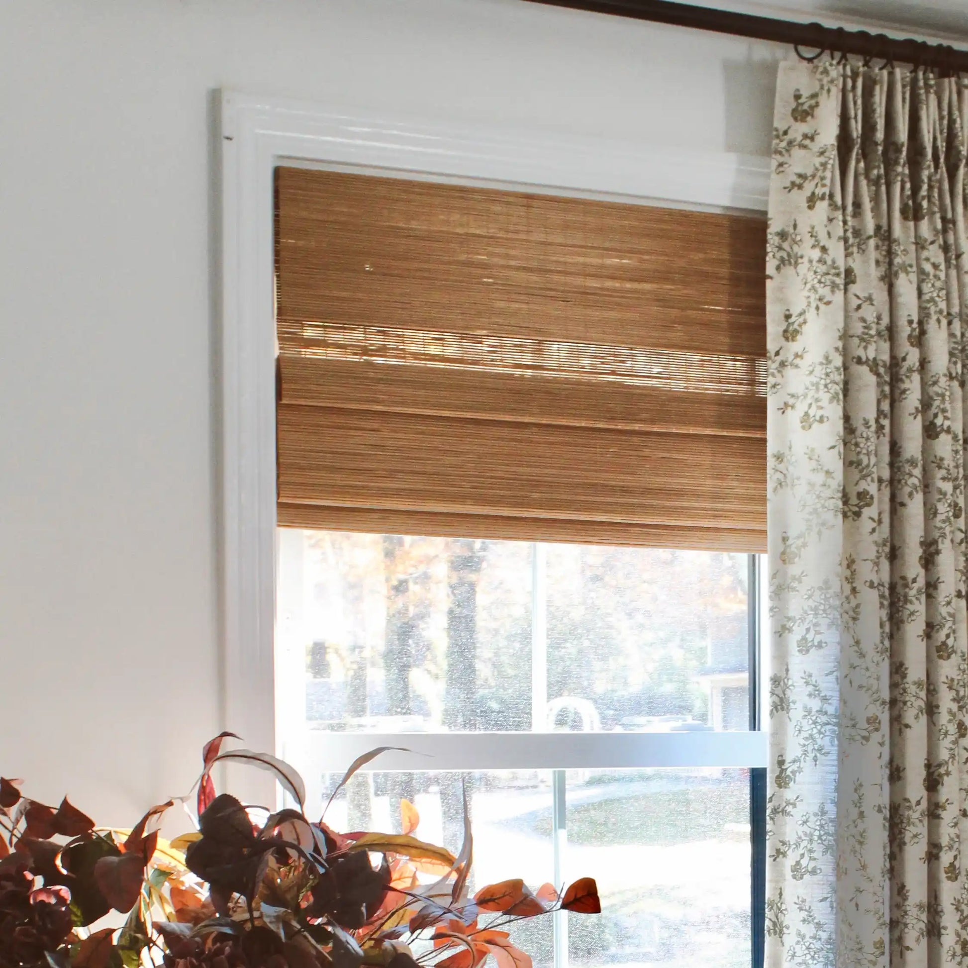 Lay Natural Jute Bamboo Woven Blind - Bark-?-TWOPAGES CURTAINS