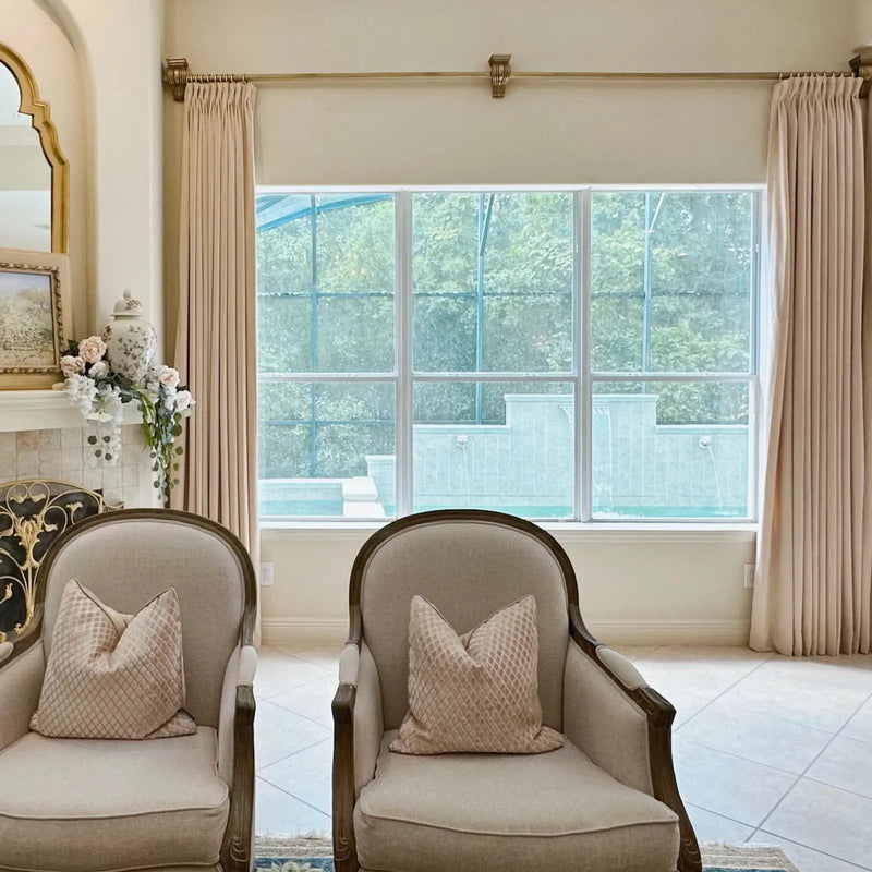 Tavis Premium Velvet Curtain Pleated-?-TWOPAGES