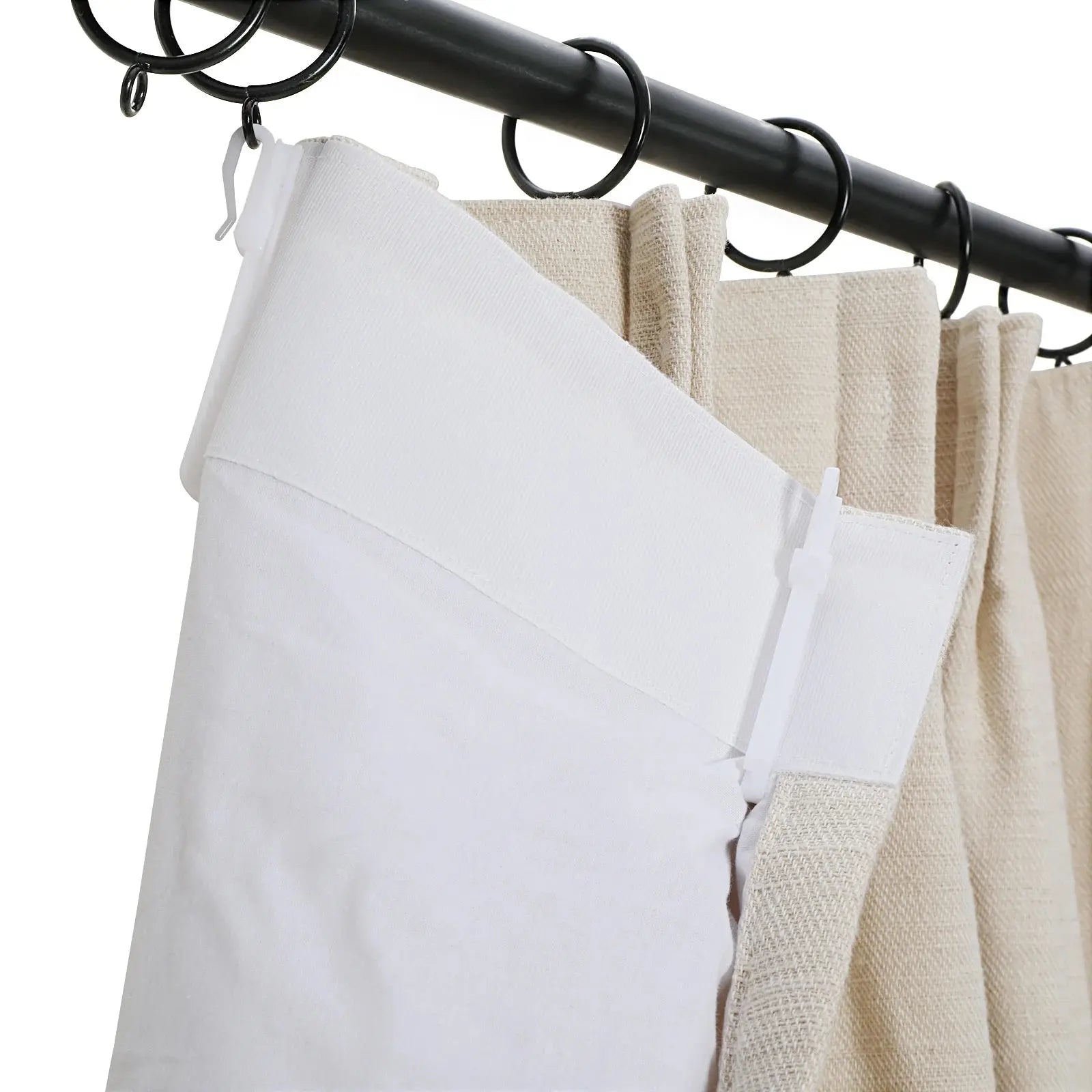 Cotton Blend Drapery Pleated | Cloe?-TWOPAGES