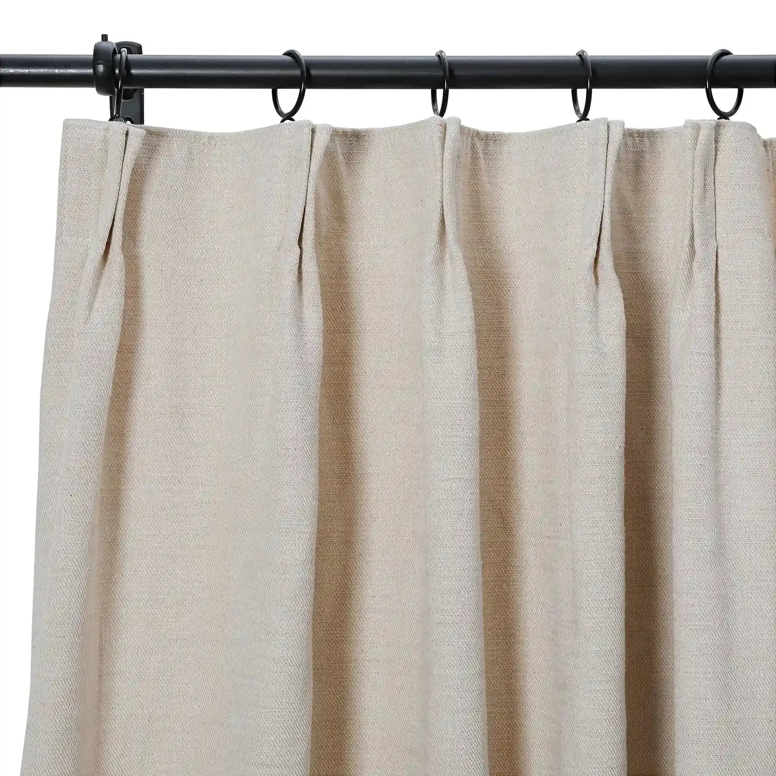 Cotton Blend Drapery Pleated | Cloe?-TWOPAGES