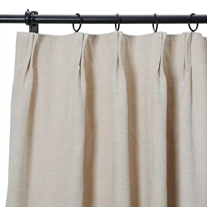 Cotton Blend Drapery Pleated | Cloe?-TWOPAGES