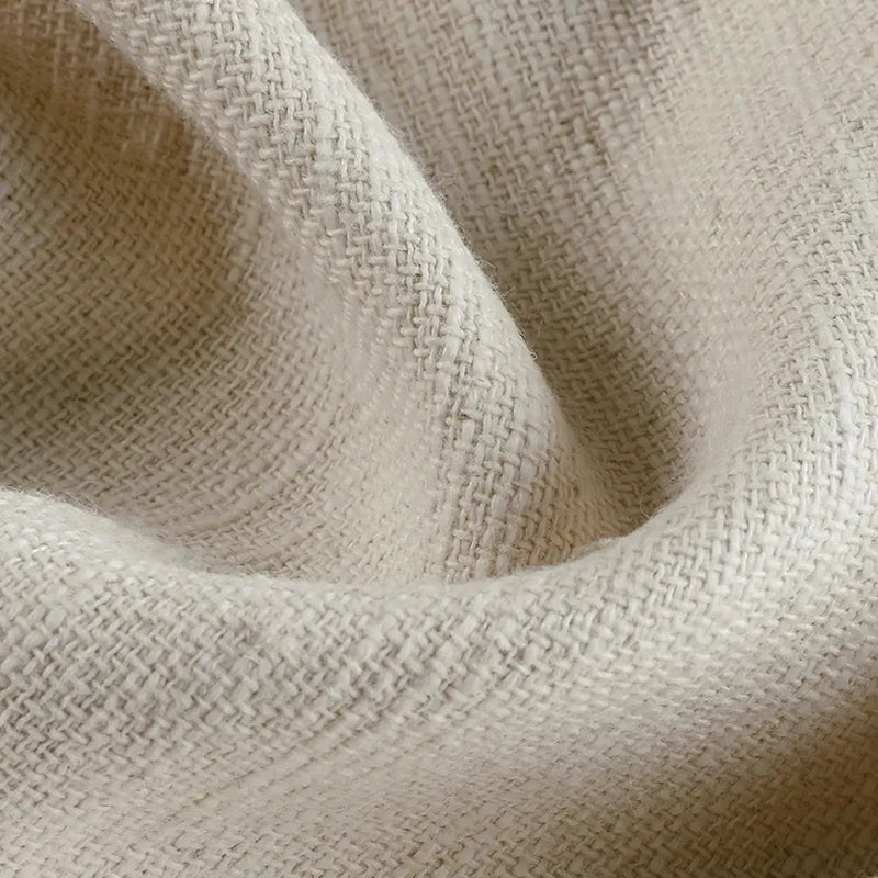 Cotton Blend Drapery Pleated | Cloe?-TWOPAGES