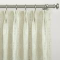 Kim Morrow Print Cotton Curtain Pleated- -TWOPAGES