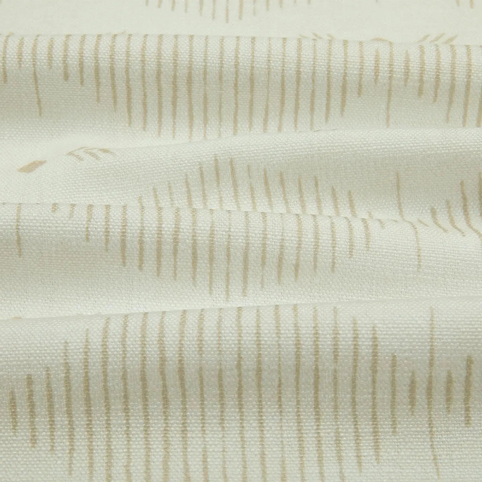 Kim Morrow Print Cotton Curtain Pleated- -TWOPAGES