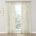 Kim Morrow Western Plaid Cotton Curtain Pleated- -TWOPAGES