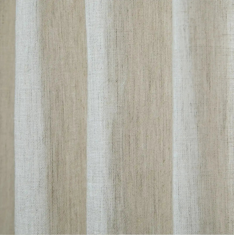 Joy 100% Linen Sheer Curtain Pleated?-TWOPAGES