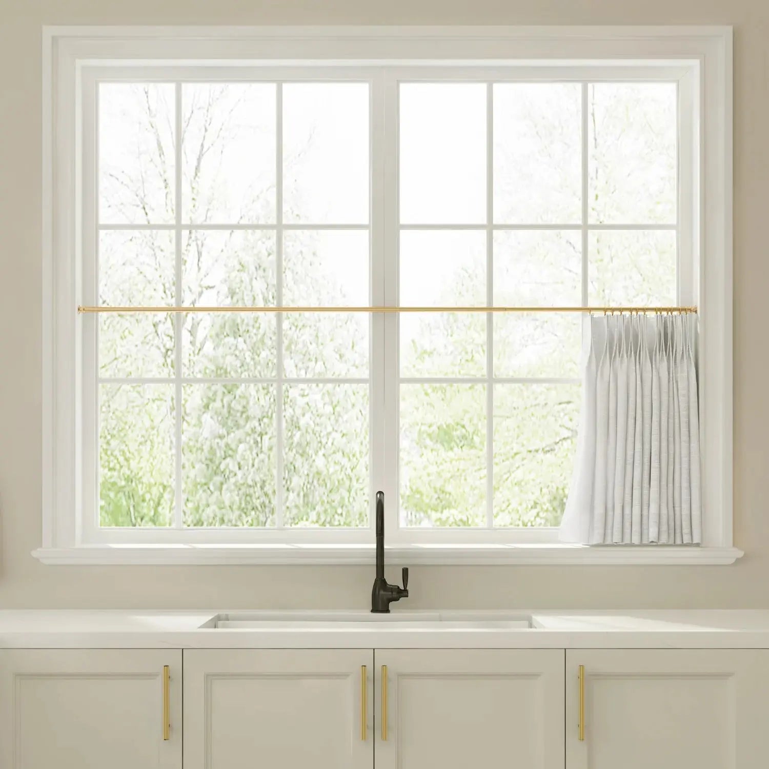 Liz Linen Pleated Cafe Curtains?-TWOPAGES