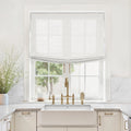 Liz Linen Relaxed Roman Blind Cord Lift