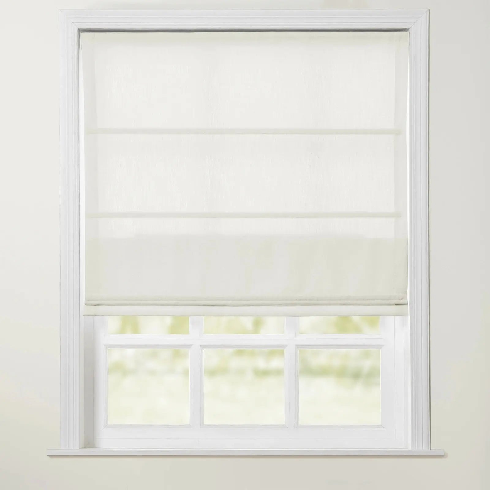 Isabella Cotton Roman Shade Cord Lift- -TWOPAGES