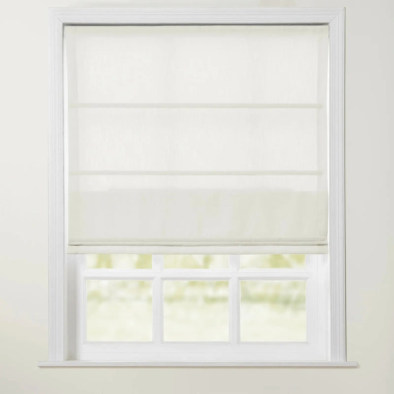 Isabella Cotton Roman Shade Cord Lift- -TWOPAGES