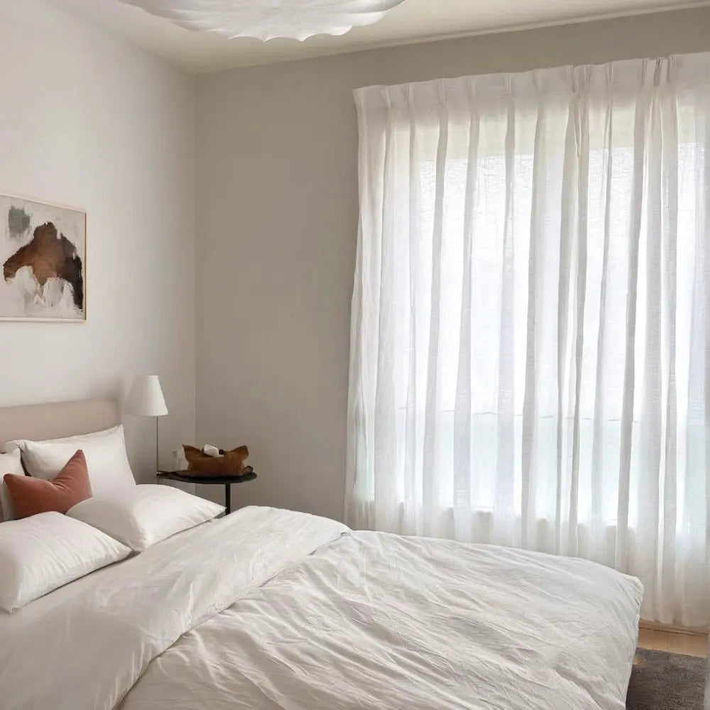 Doris 100% Linen Curtain Pleated?-TWOPAGES