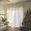 Doris 100% Linen Curtain Pleated?-TWOPAGES