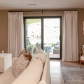 Jyll Mackie x TWOPAGES Refined Patterned Cotton Pleated Curtains
