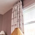 Jyll Mackie Pattern Cotton Drapery Pleated- -TWOPAGES