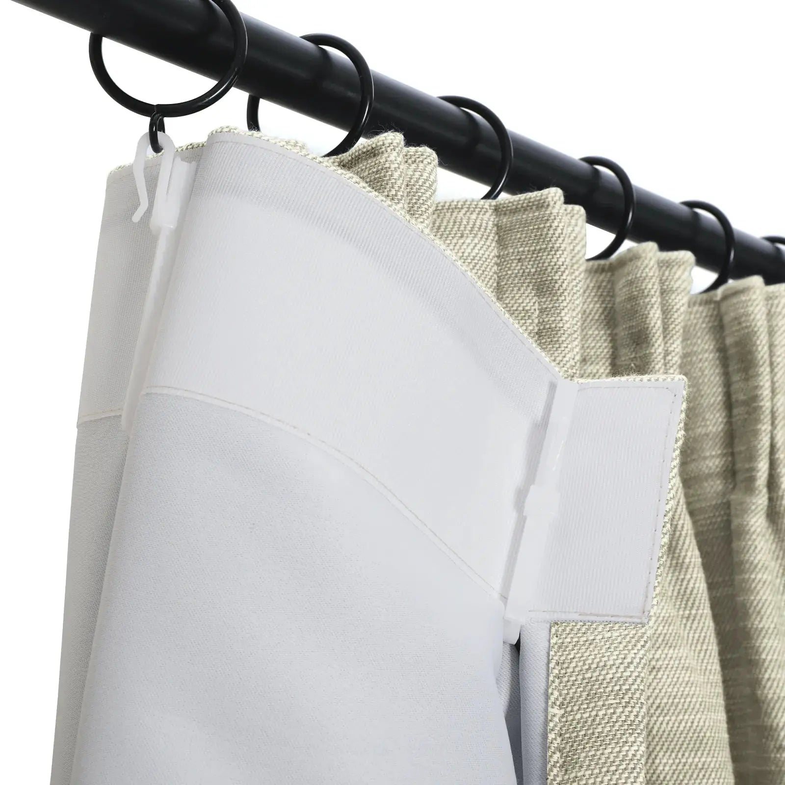 Cotton Blend Drapery Pleated | Cloe?-TWOPAGES