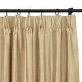Selman Dupioni Silk Curtain Pleated?-TWOPAGES