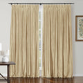 Selman Dupioni Silk Curtain Pleated TWOPAGES