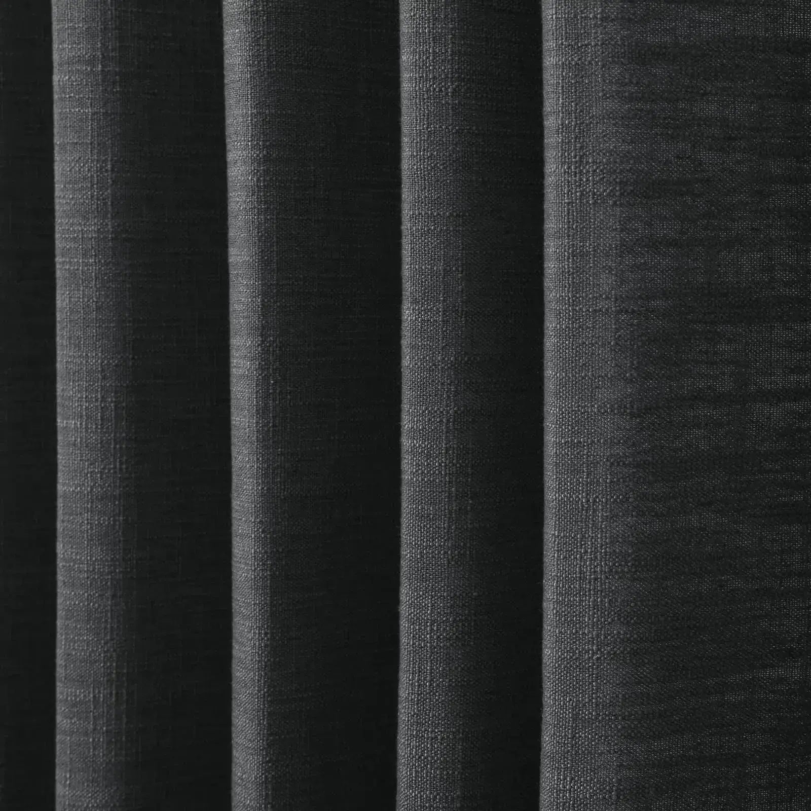 Liz Linen Pleated Cafe Curtains -TWOPAGES