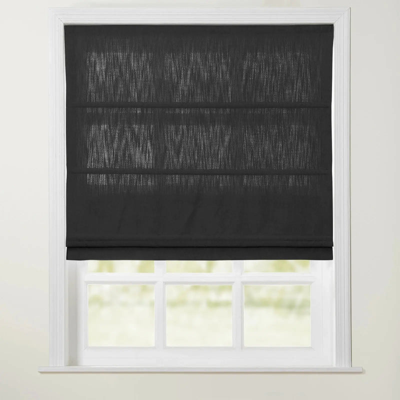 Isabella Cotton Roman Shade Cord Lift- -TWOPAGES