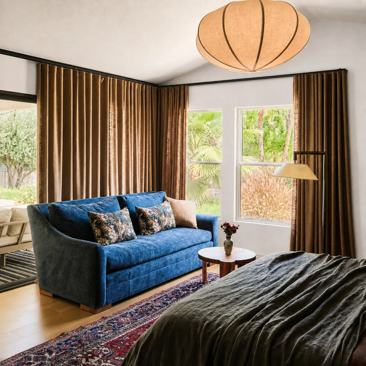 LORA Flexible Curtain Track System for Windows & Room Dividers