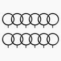 Arno Curtain Eyelet Rings (Pack of 12)