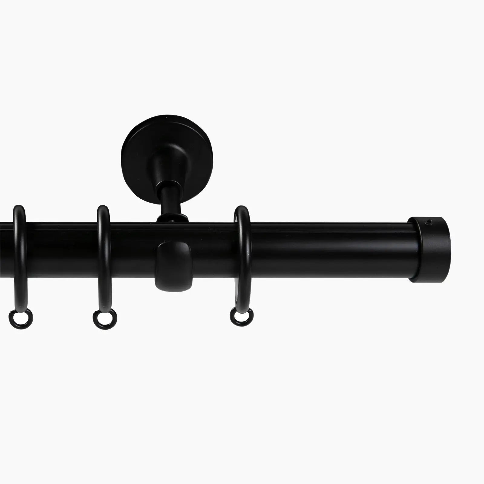Arno Single Decorative Curtain Rod with Rings?-TWOPAGES