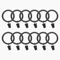Jaylon Quiet-Glide Curtain Clip Rings (Pack of 12)?-TWOPAGES