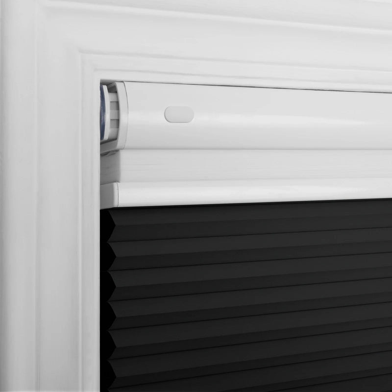 Aura No-Drill Day Night Blackout Cellular Window Blinds Cordless