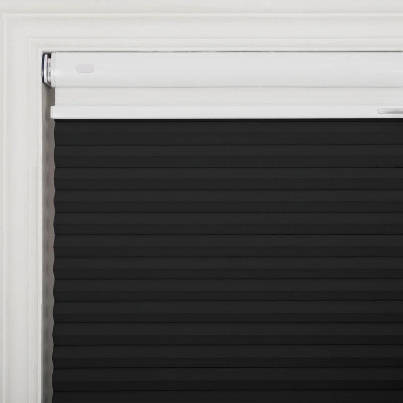 Aura No-Drill Day Night Blackout Cellular Window Blinds Cordless