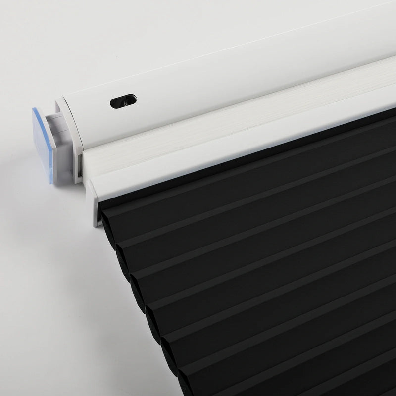 Aura No-Drill Day Night Blackout Cellular Window Blinds Cordless