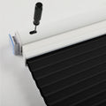 Aura No-Drill Day Night Blackout Cellular Window Blinds Cordless