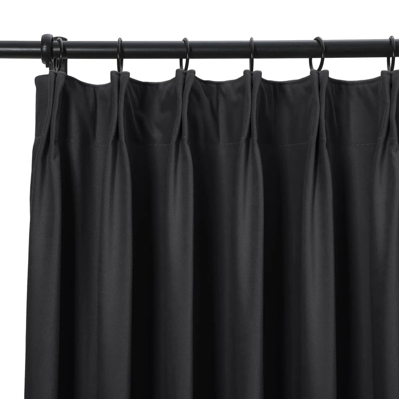Tavis Premium Velvet Curtain Pleated-?-TWOPAGES