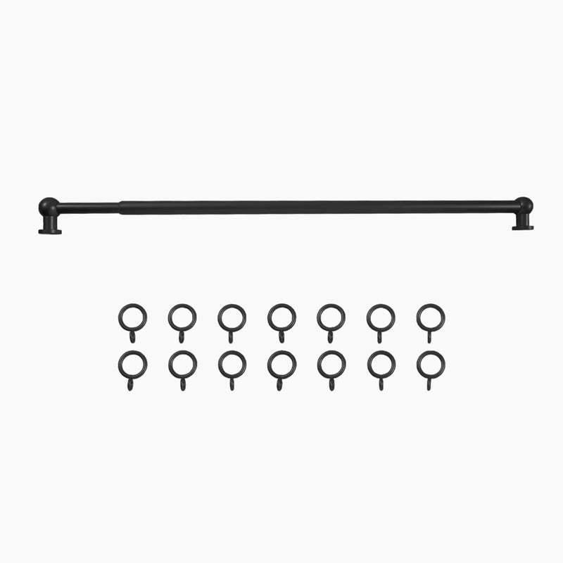 Milo Cafe Curtain Rods with Rings?-TWOPAGES