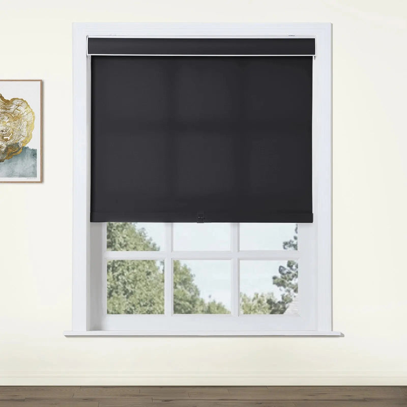 Alvin Basic Room Darkening Cordless Roller Blinds-?-TWOPAGES
