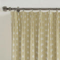 Stefana Silber Print Linen Blend Curtain Drapery Pleated?-TWOPAGES