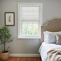 Stefana Silber Printed Roman Blind Cord Lift?-TWOPAGES