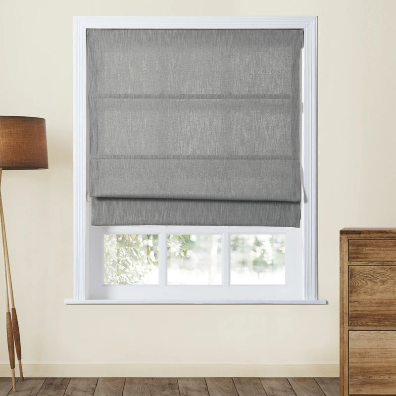 Cloe Cotton Blend Roman Blind Cordless