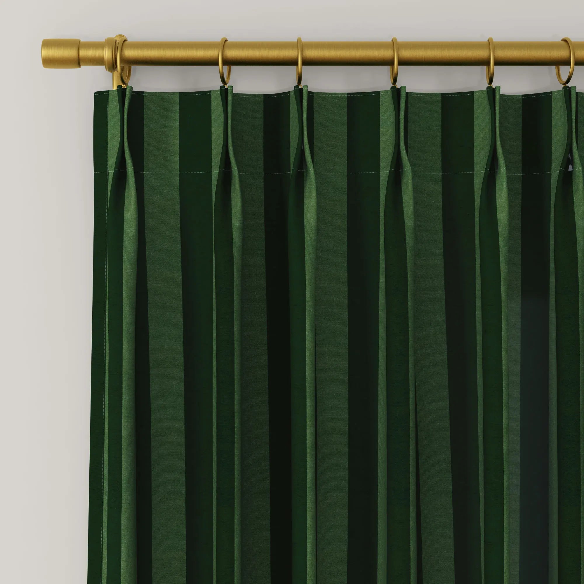 MS. MAVERICK MUSE x TWOPAGES Pastoral Printed Linen Cotton Pleated Curtains